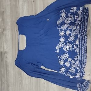 Long sleeve blouse